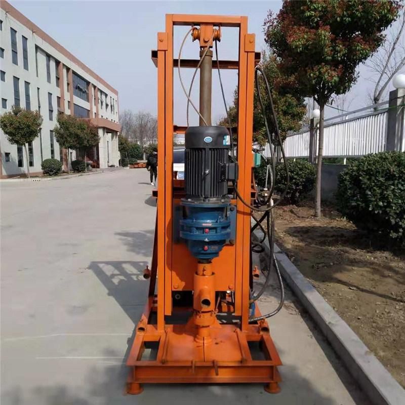 120 Meters Electric Hydraulic Folding Drilling Rig Electric Lifting Drill Rig Machine Water Well Drilling Equipment