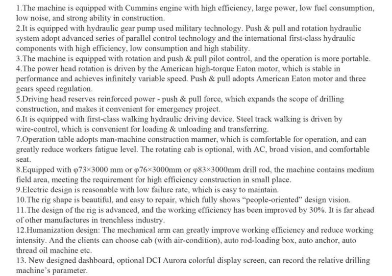 36T hdd rig Chinese well-koown trademark Goodeng