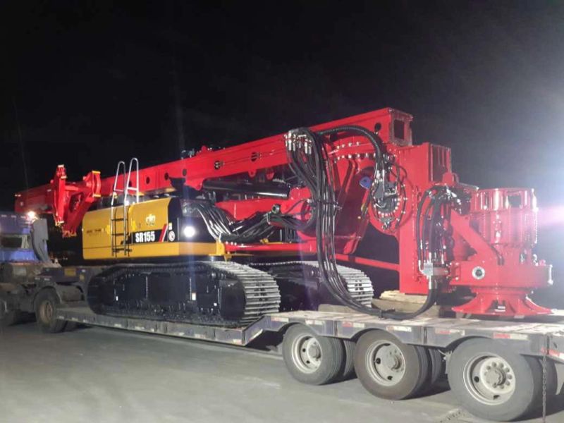 Piling Machine Drill Diameter 1.5m Rotary Drilling Rig (SR155-C10)