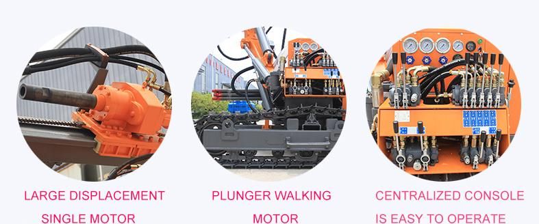 Coal Mine Drill Rig Zgyx-415 Separateed DTH Surface Drilingl Rig