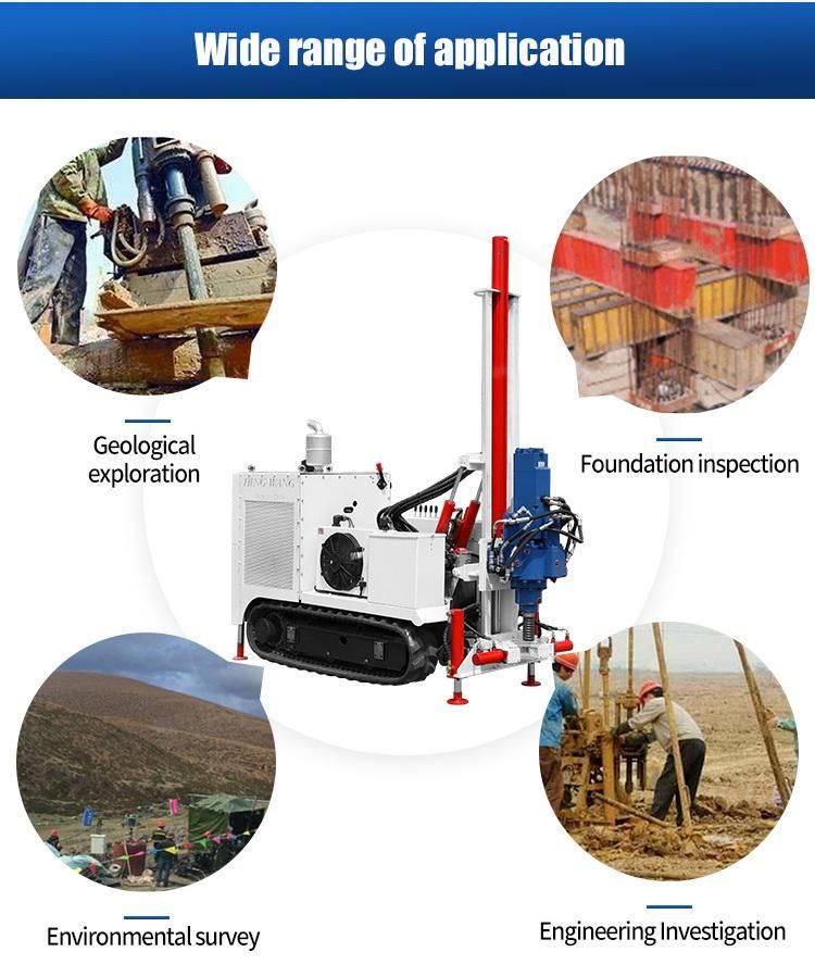 Portable Geological Soil Testing Core Sampling Drill Rig