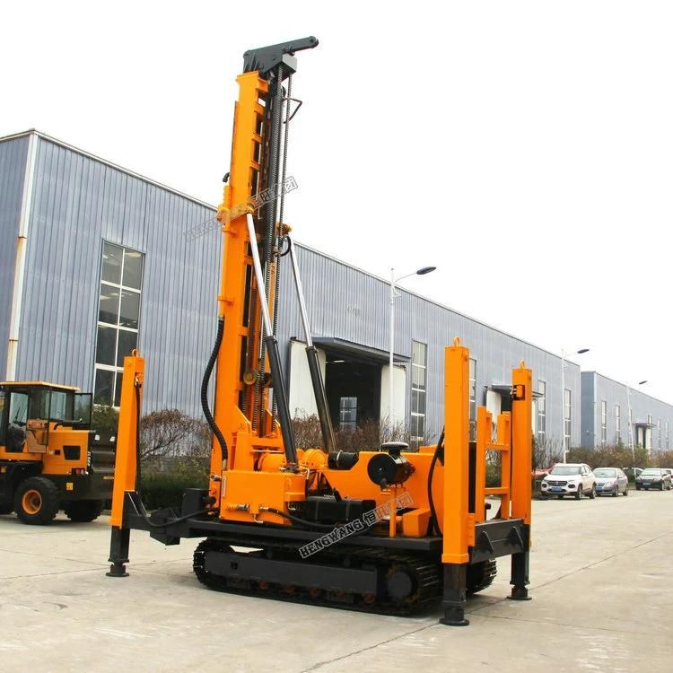 Crawler Water DTH Well Pnuematic Mudair Drilling Rig Machine