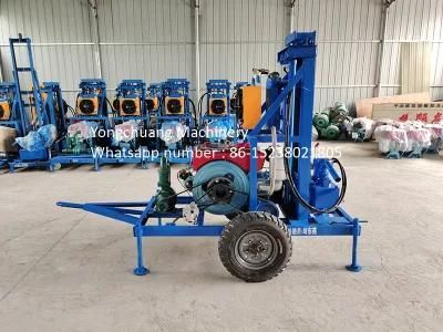 Hydraulic Drilling Machinery with Water Pipe and Water Pump