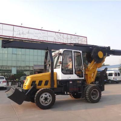 15m Maximum Hole Diameter 1.5m Wheeled 180 Rotary Drilling Rig