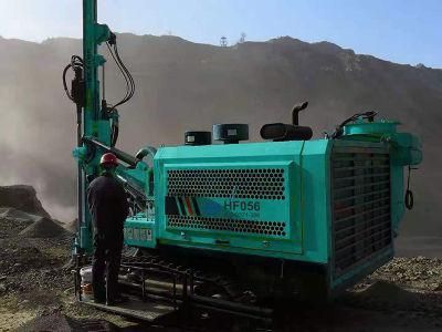 Hf056 Rock Drilling Integrated Surface DTH Drill Rig Machine