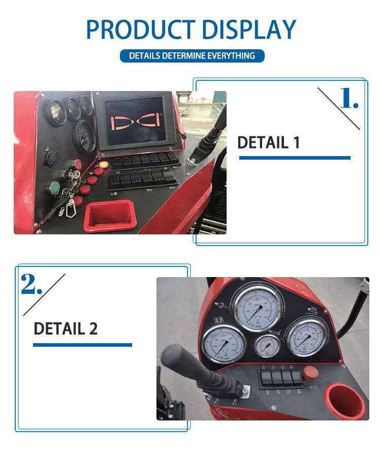 Full Hydraulic Non-Excavation HDD Mini Horizontal Directional Drilling Machine 36 Ton