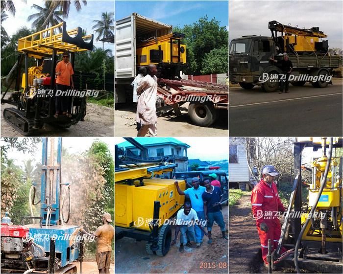 Underground Bore Well Drilling Machine, Well Used Water Drill Rig