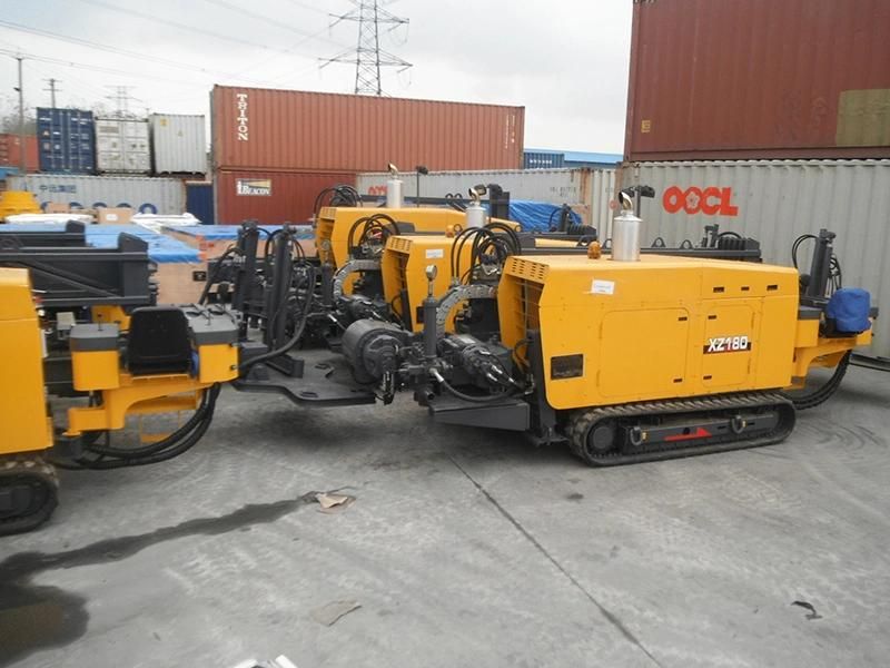 180kn Small Horizontal Directional Drilling Rig HDD Machine Xz180 for Sale Made in China