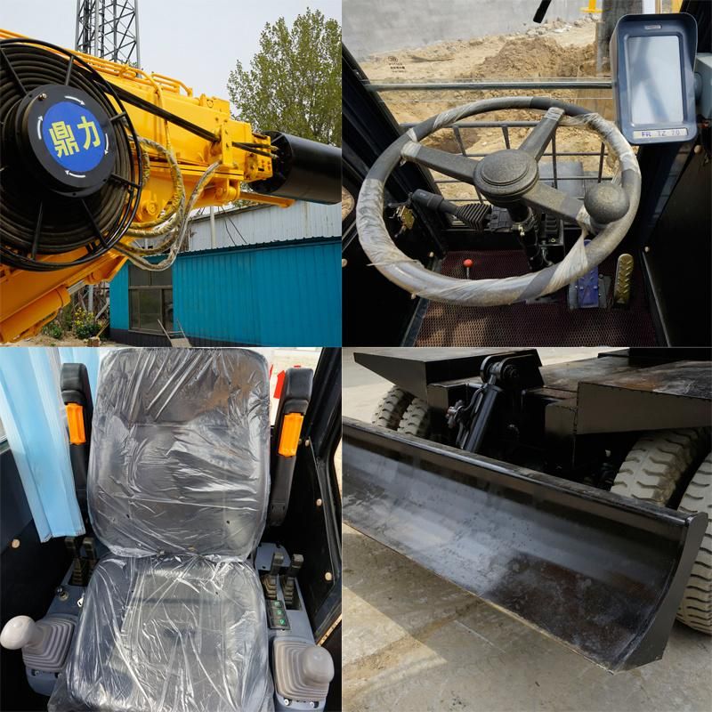 20m Hydraulic Power Crawler Lock Rod Engineering Rotary Drilling Rig Economical Water Well Drilling Machine for Sale