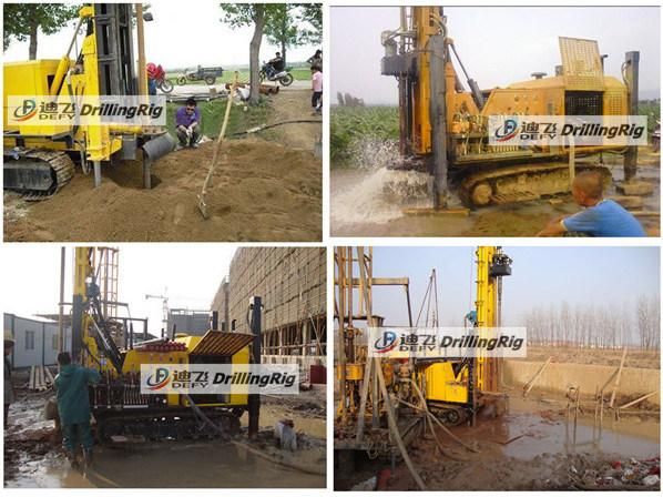 2022 Hot Sale Dfq-200 Compressor Borewell Hard Rock Blasting Drilling Rig