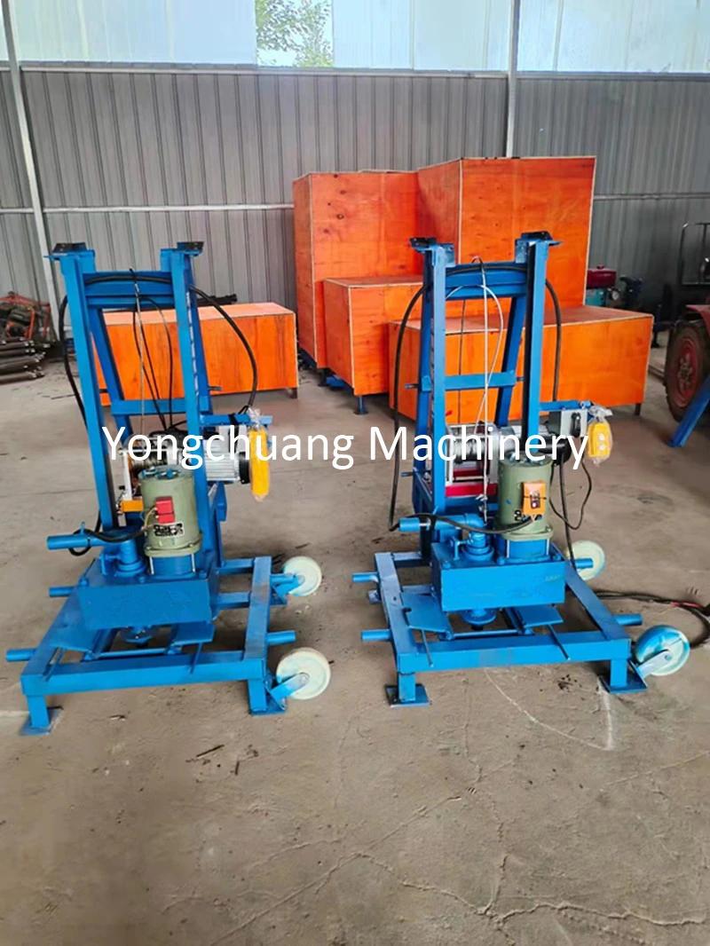 Hydraulic Drilling Rigs with 100m of Drill Pipe, 3PCS of Drill Bit, Mud Pump and Water Pipe