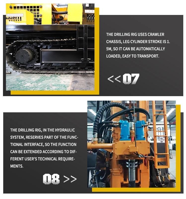 Water Well Bore Well Drilling Machine for Sale