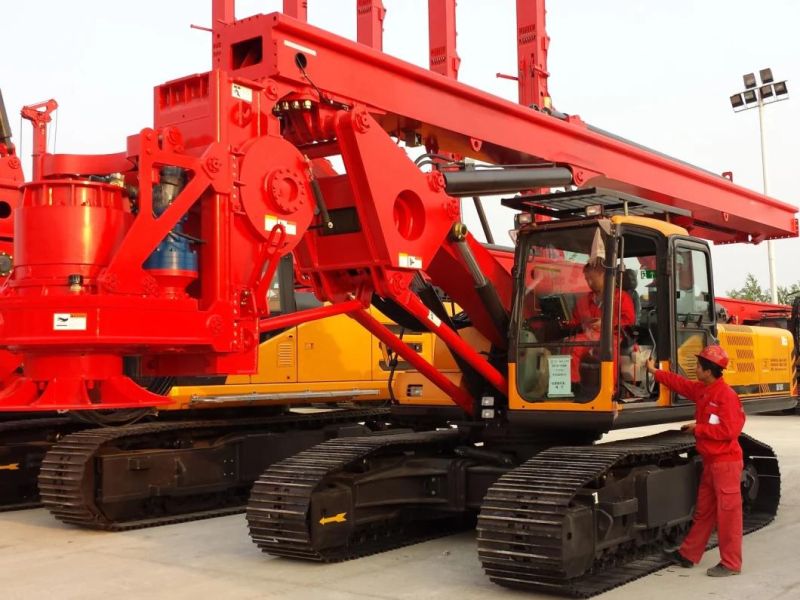 Construction Machinery Sr155-C10 Drill Machine 90m Depth Rotary Drilling Rig with Hammer