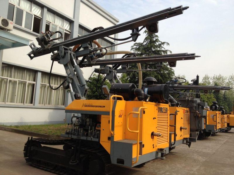 Crawler Type Borehole Mining Drill Drilling Rig H680 Without Dust Collector