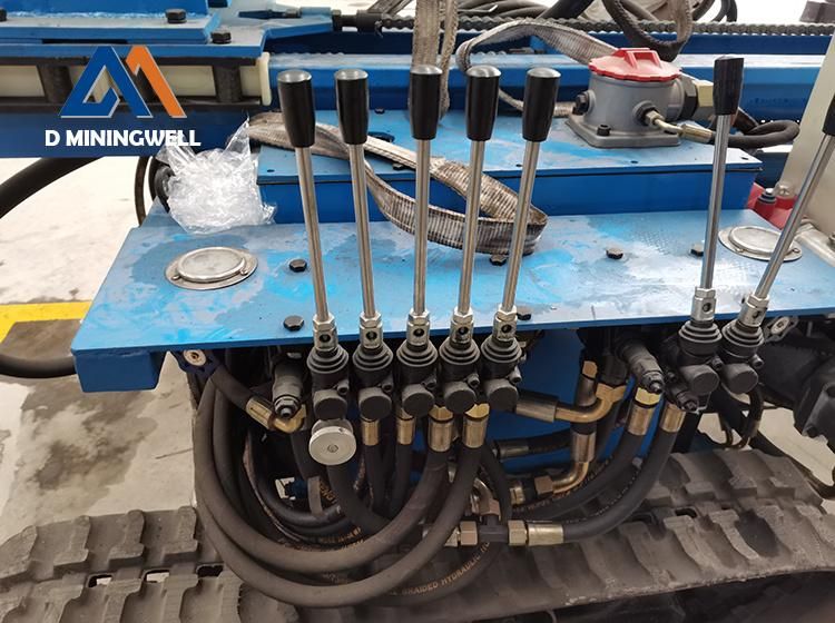 D Miningwell Crawler Drill Anchor 90rpm Drill Rig Output Rotary Speed Soil Anchor Drilling Rig