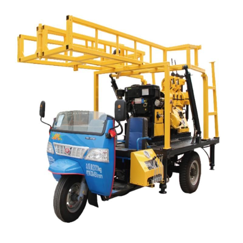 Yg 200m Small Water Well Drilling Rig with Water Pump