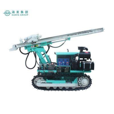 Low Price Hf100ya2 Fully Hydraulic Rock Drill Machine Blasting DTH Drilling Rig