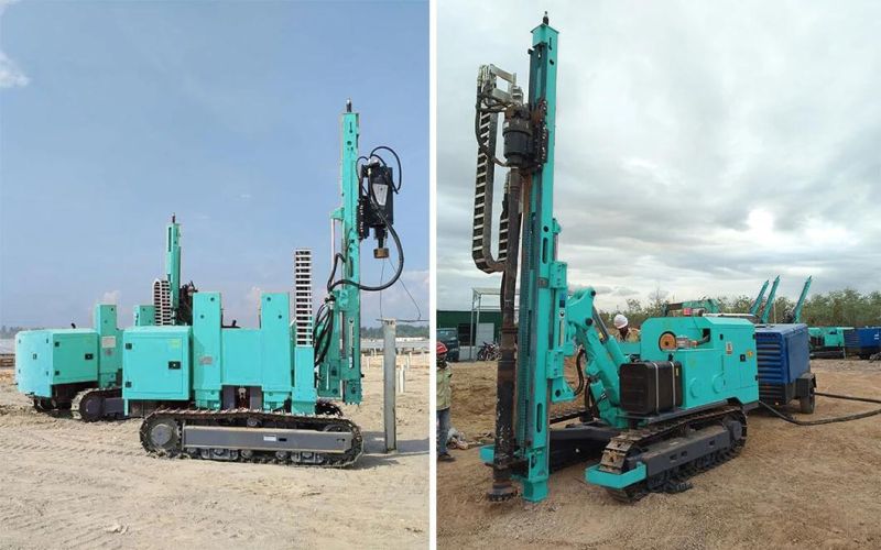 Hf385y Deep Hole Drilling Rig Solar Pile Hole Drilling Rig Manufacturer