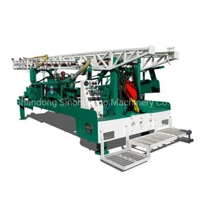 1500m Skid Mounted Borehole Drilling Machine