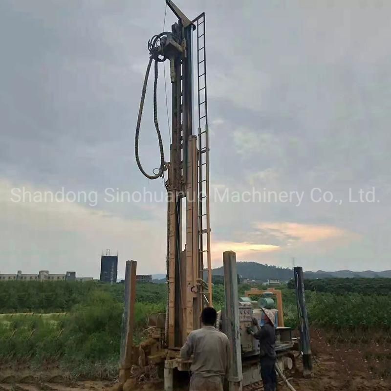 300m Crawler Type Borehole Water Well Drilling Rig