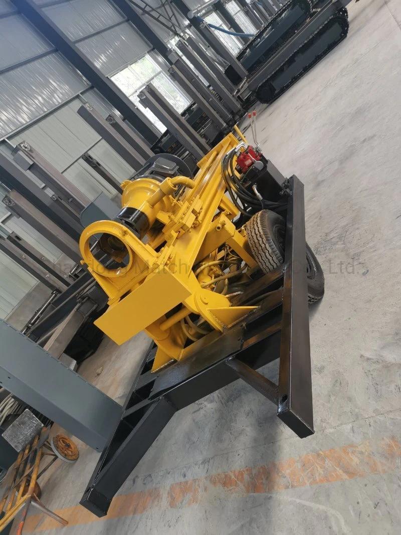 Kqz-200d Pneumatic Borehole Driilling Machine Water Well Drilling Rig