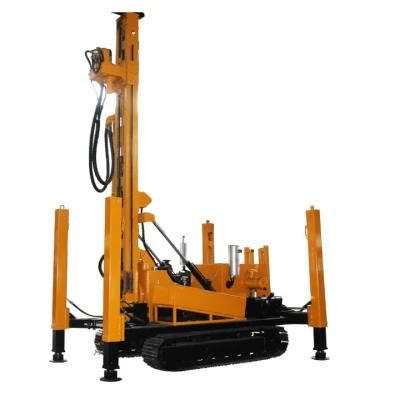 Crawler Water DTH Well Pnuematic Mudair Drilling Rig Machine