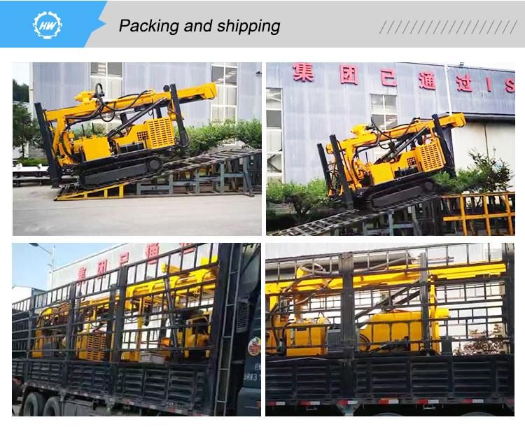 600m Crawler Type Borehole Water Well Drilling Rig