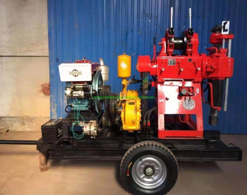 Portable Trailer Mounted Geological Prospecting Drilling Machine (XY-200)