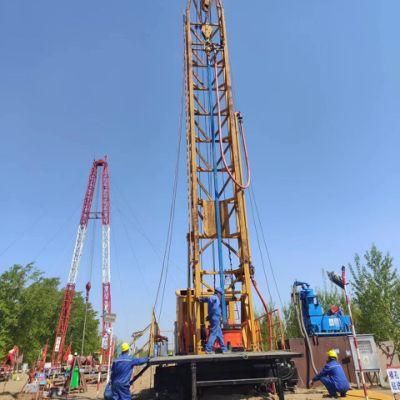 New Trailer 1000m Fast Drilling Water Well Drilling Rig Water Drilling Machinery