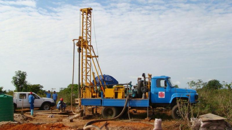 Gl-Iia Truck Full Hydraulic Water Well Borehole Drilling Trucks for Sale