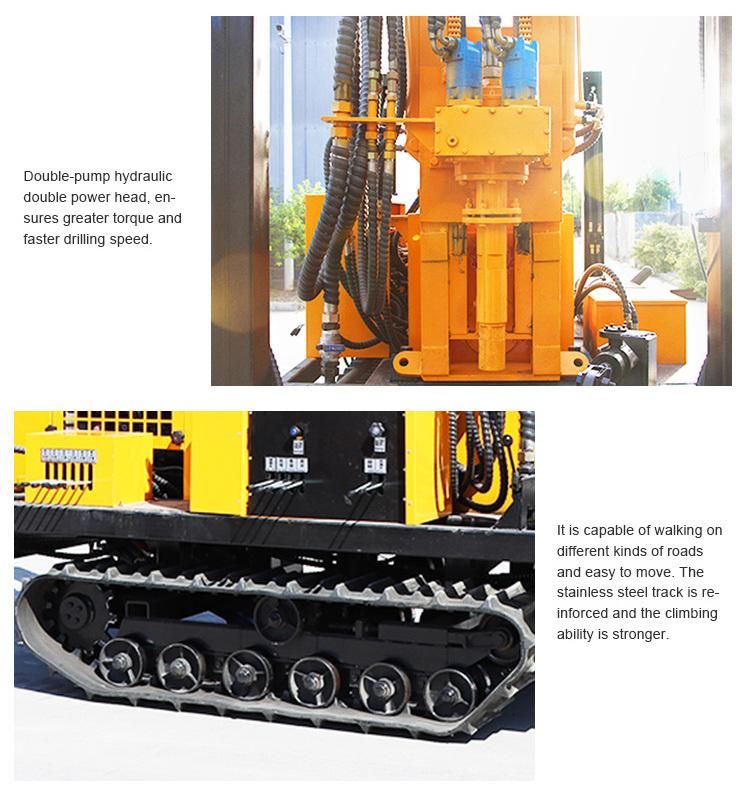 High Torque Bore Hole Drilling Deep Well Water Drilling Machine Rig on Sales