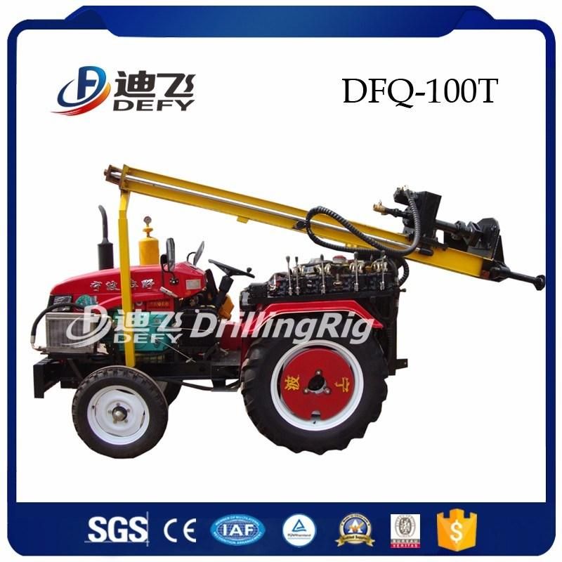 High Efficiency Tractor Mounted Water Well Drilling Rig Machine