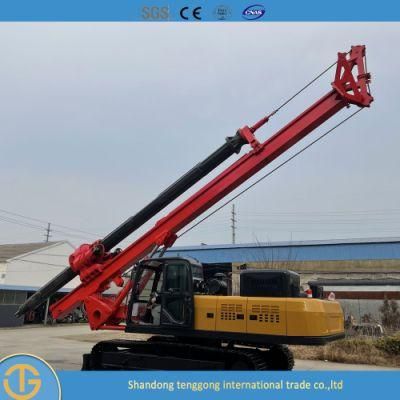 Hydraulic System Micro Rotary Drilling Rig Portable Low Price