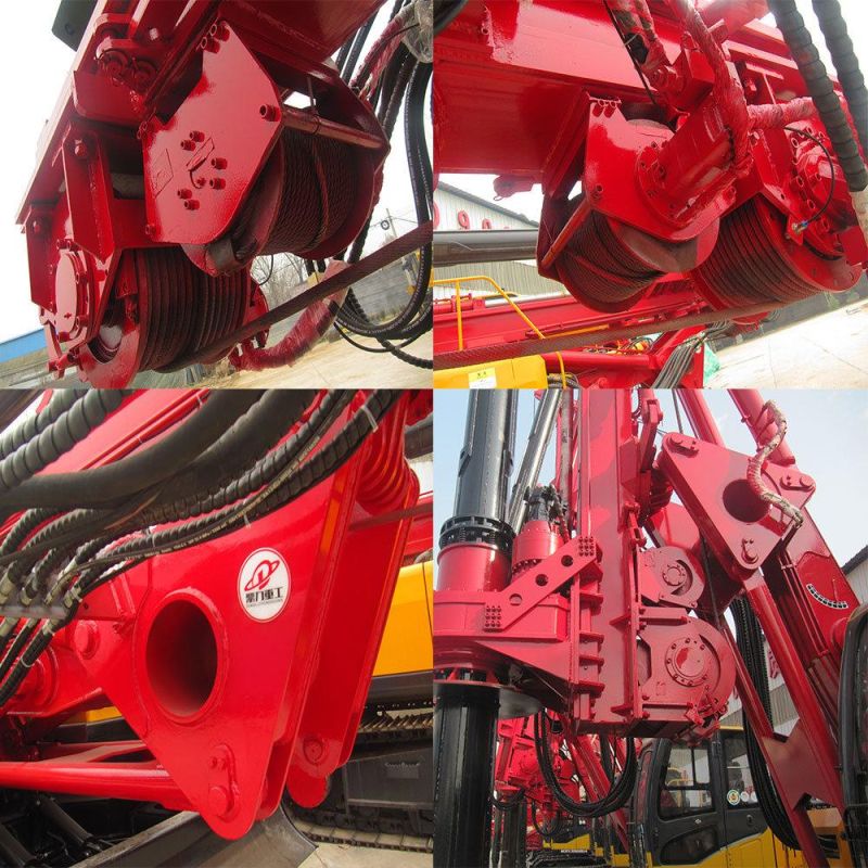 Crawler Hydraulic Type Borehole Rotary Water Well Drilling Rig for Engineering Construction Foundation/Piling Foundation Project