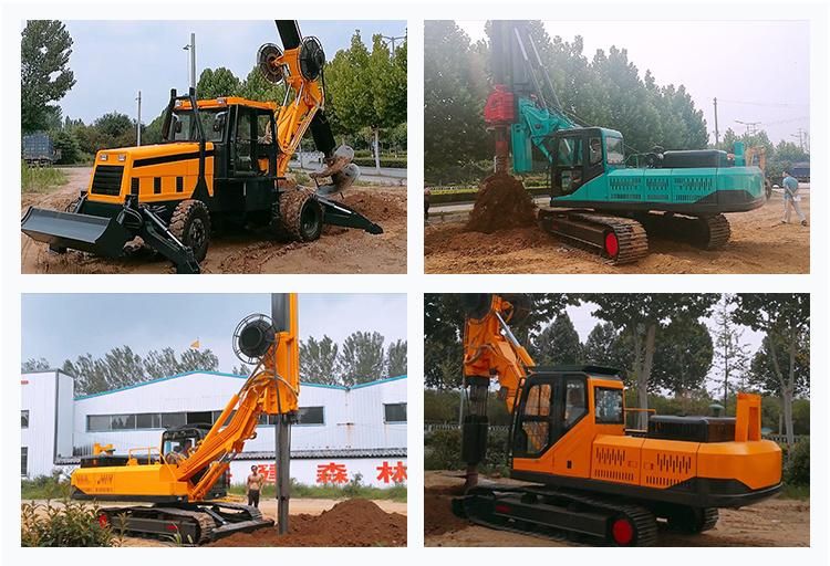 Truck Mounted Bore Pile Machine Rotary Drilling Rig for Sale