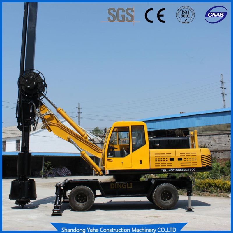 20m Hydraulic Power Crawler Lock Rod Engineering Rotary Drilling Rig Economical Water Well Drilling Machine for Sale