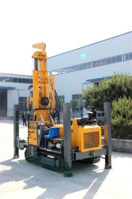 Crawler Type Borehole Drilling Rig Portable Mini Borewell Machine