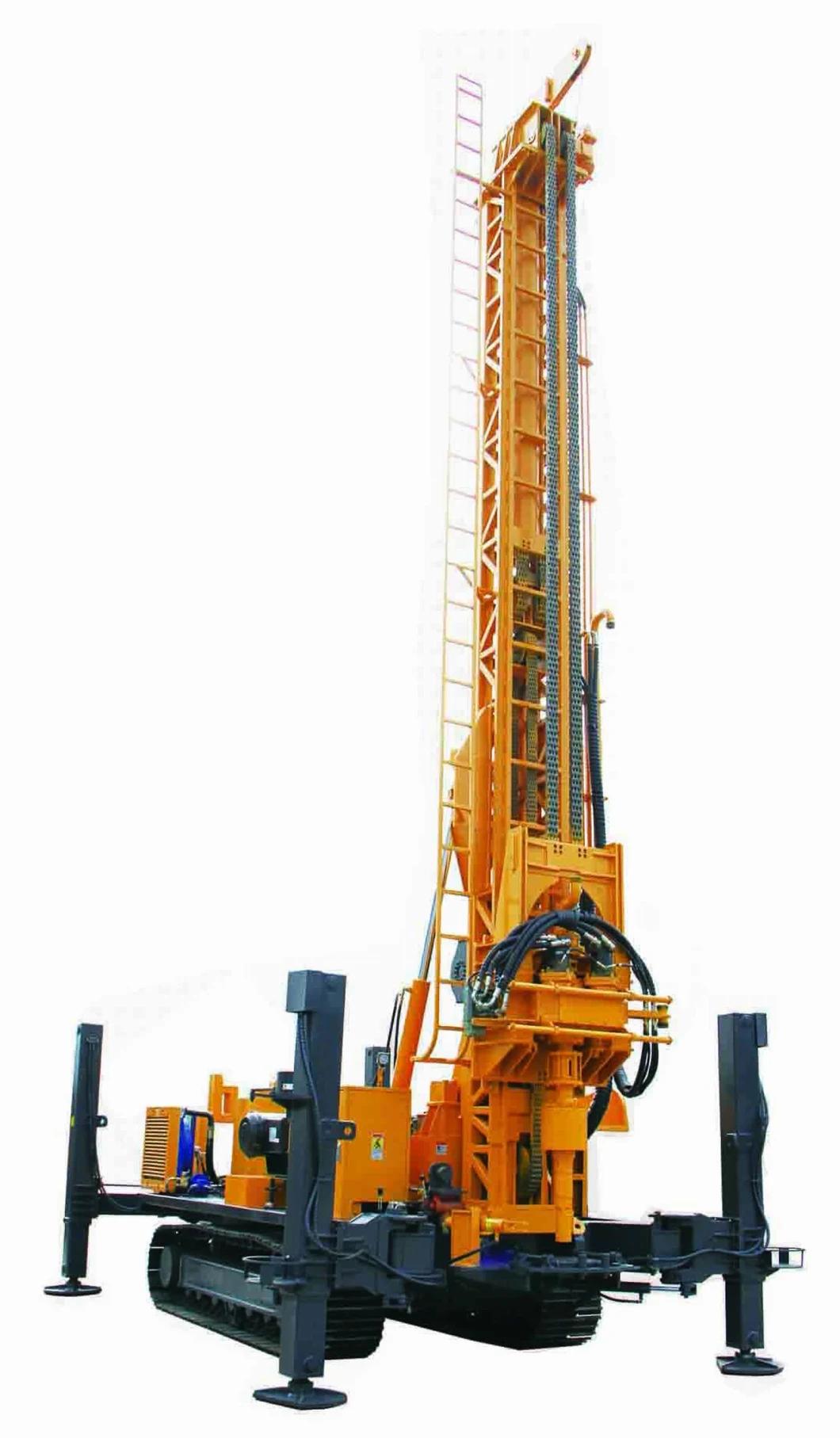 1000-1500 Depth Top Drive Water Well Drilling Rig