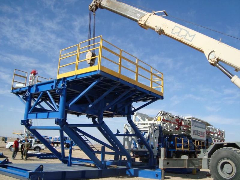 Substructure for Heavy Drilling Rig Workover Rig Truck Mounted Drilling Rig