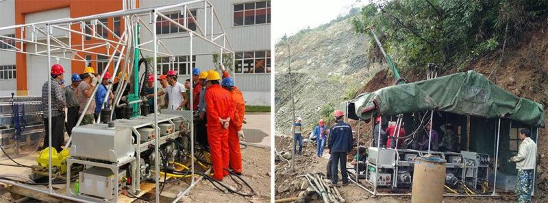 Hfp600 Portable Core Drilling Rig 23.5kw for Geographical Investigation