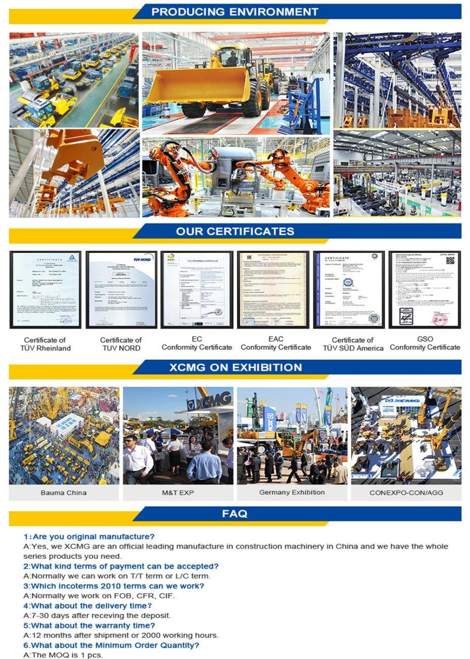 XCMG Professional Xr220d Piling Machine Crawler Rotary Drilling Rig