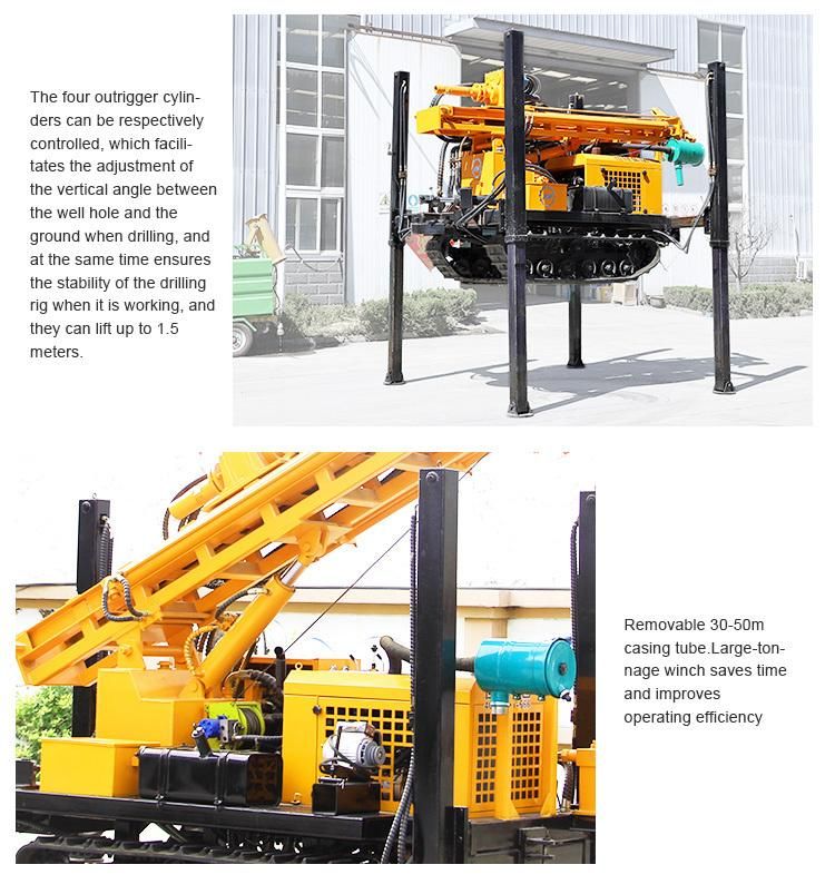High Torque Bore Hole Drilling Deep Well Water Drilling Machine Rig on Sales