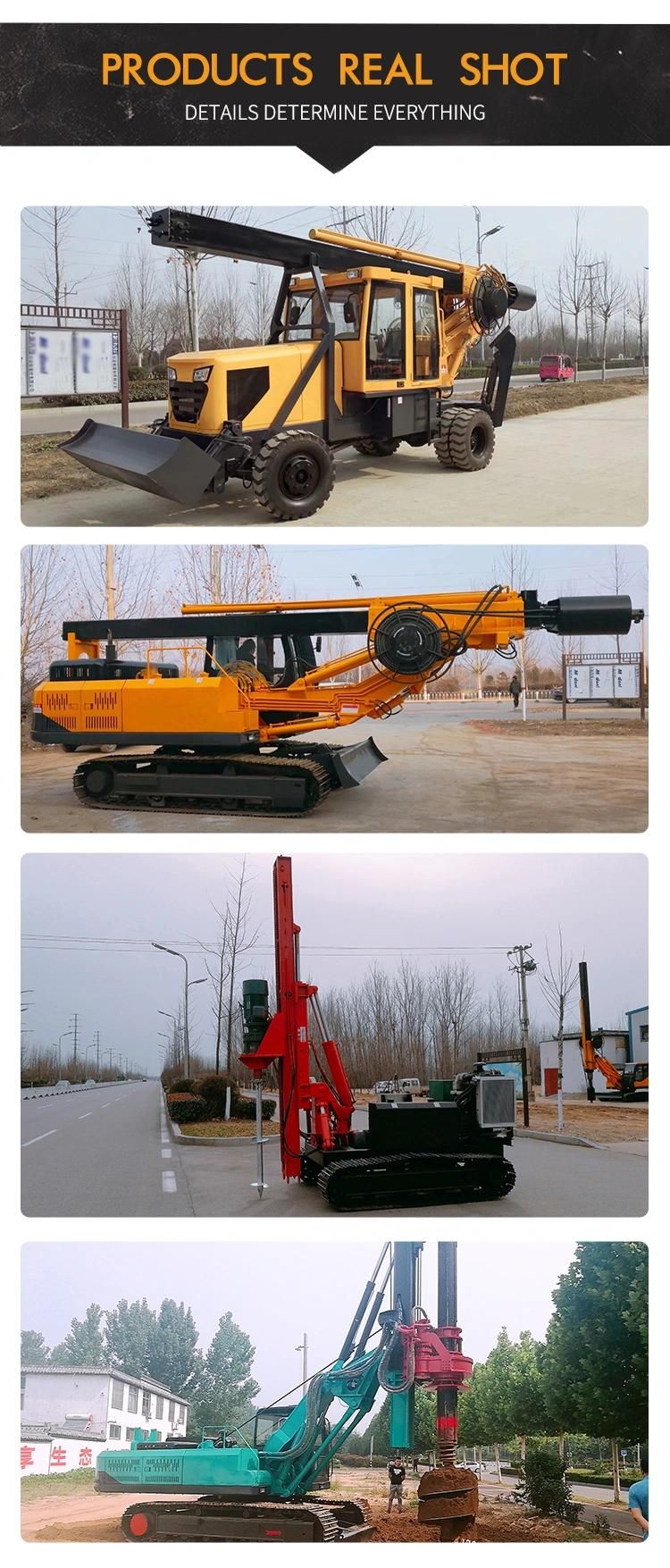 Hydraulic Excavator Rotary Drillling Machine