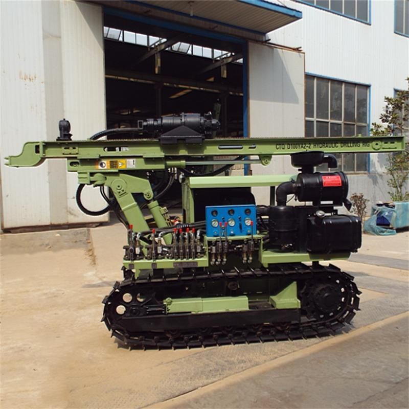Hot Sale Mine Hard Rock Blasting Hole Drilling Rig Machine