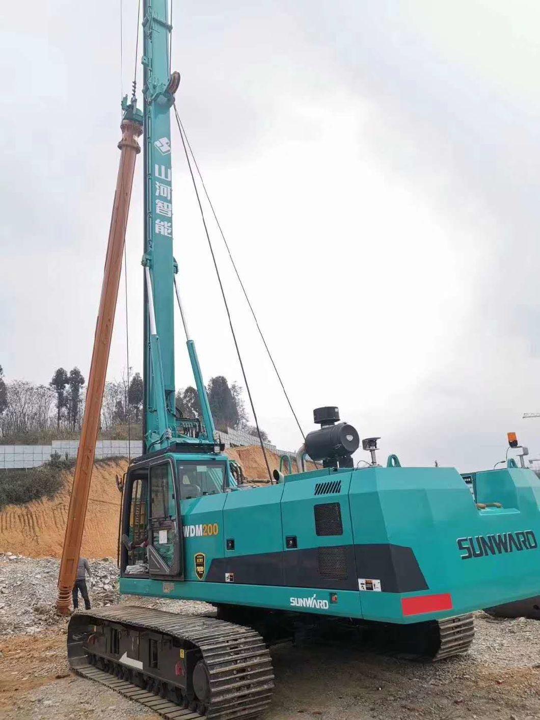 Sunward Drilling Machine Swdm360 2.5m Rotary Drilling Rig