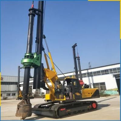 25m/30m/35m/40m/50m/60mhydraulic Rock Rotary Drilling Machine with Ce/ISO Certification