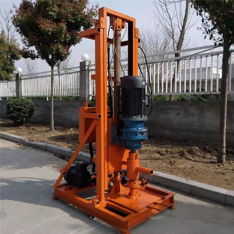 120 Meters Electric Hydraulic Folding Drilling Rig Electric Lifting Drill Rig Machine Water Well Drilling Equipment