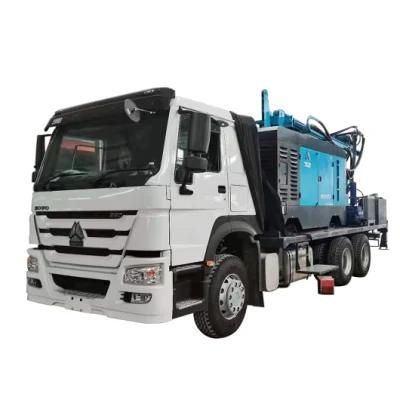 100m 150m 200m 250m 300m High Torque pneumatic Portable Truck Mounted Crawler Diesel Water Well Drill Rig