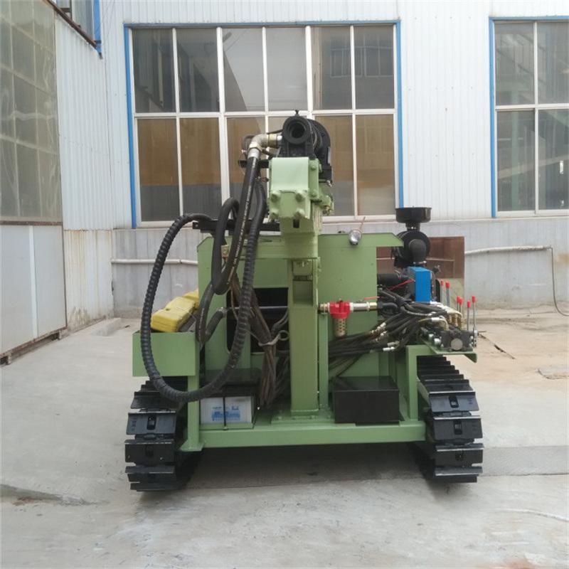 Mining Hard Rock Hole Drilling Rig with Air Compressor