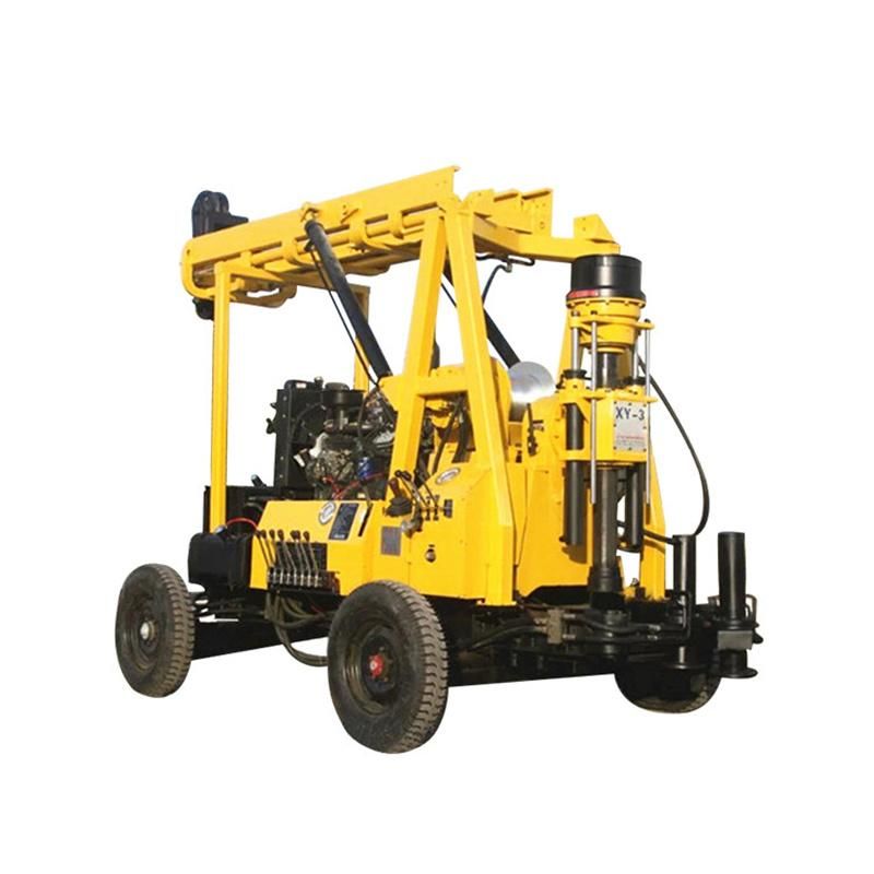 Trailer Type Deep Water Well Drilling Equipments Machine for Sale